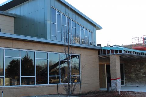 Bethany Library exterior renovation