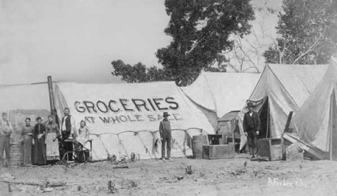 Brogan's Grocery Tent