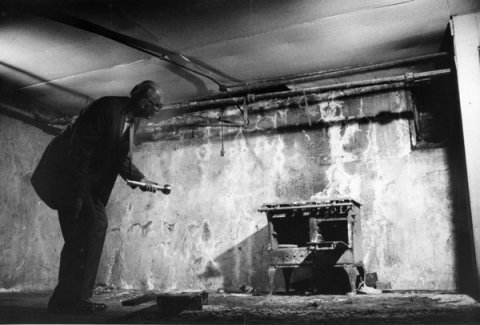 Man in tunnels Man in tunnels