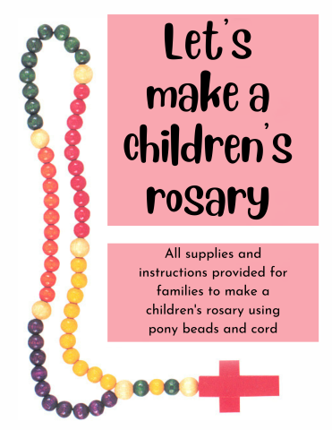 Picture of wooden rosary