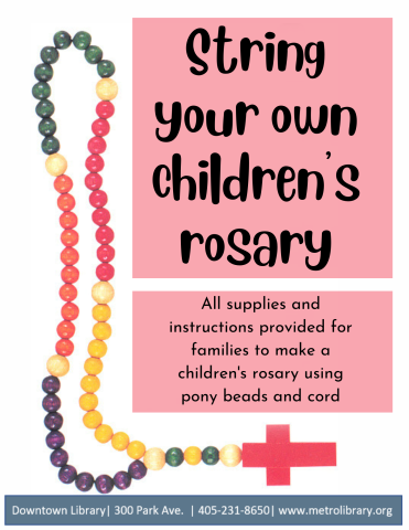 wooden rosary