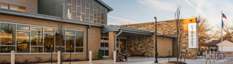 Exterior of Bethany Library