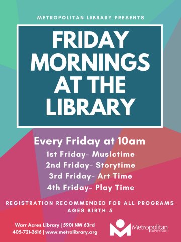 Friday Mornings at the Library