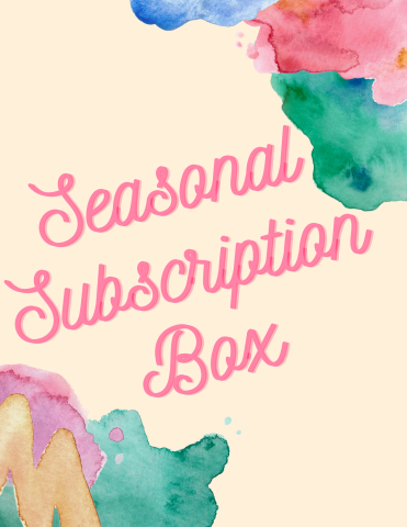Seasonal Subscription Box Flyer