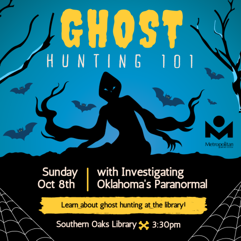 A ghostly flyer for the program