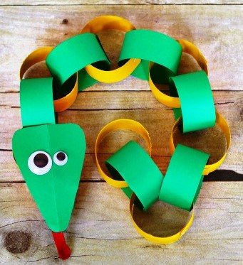 Paper Chain Snake