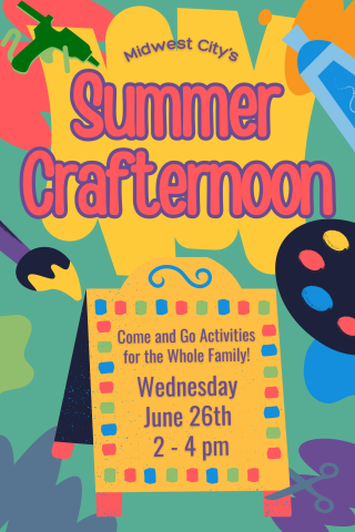 Summer Crafternoon poster