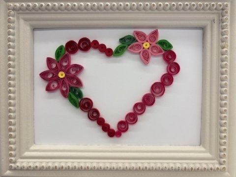 Valentine's Day Quilling Project 2025