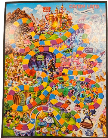 Candyland board game