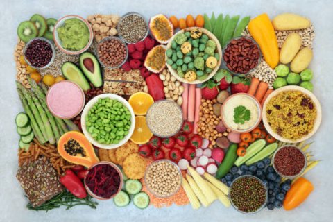 colorful picture of vegetables 