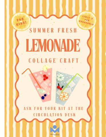 Lemonade collage kit flyer
