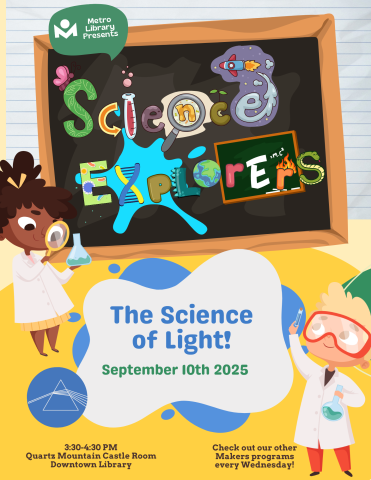 Science Explorers: The Science of Light!