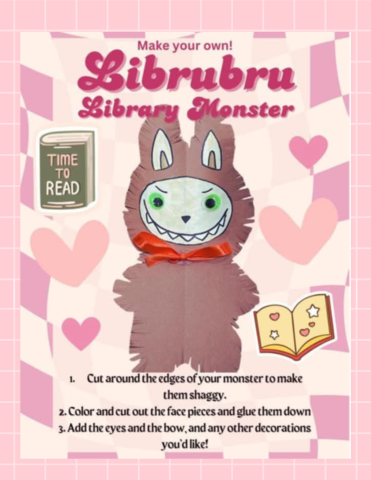  Librubru Library Monster Take-Home Kit