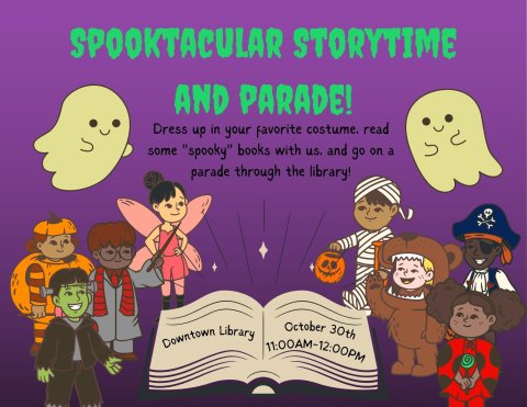 Spooktacular Storytime and Parade