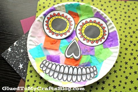 Sugar Plate Skull