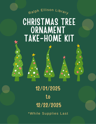 Ralph Ellison Library Christmas Take Home Kit
