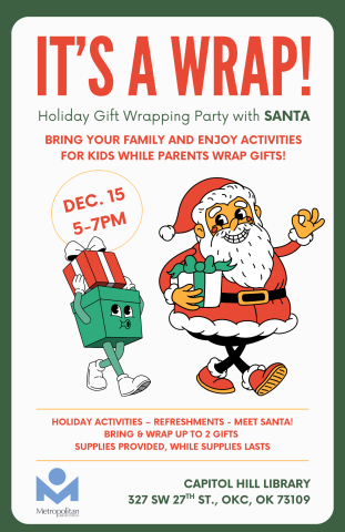 Flyer for IT'S A WRAP program