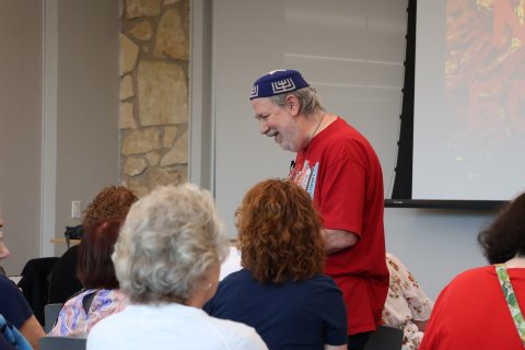 Michael Korenblit at the Belle Isle Library