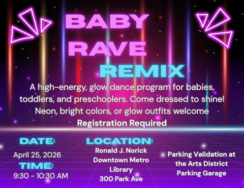 rave background of Baby Rave Remix