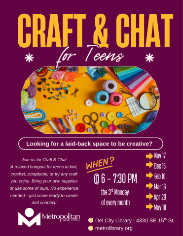 Craft & Chat Handout