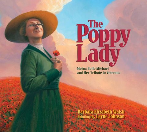 photo of the cover of the book The Poppy Lady by Barbara Elizabeth Walsh