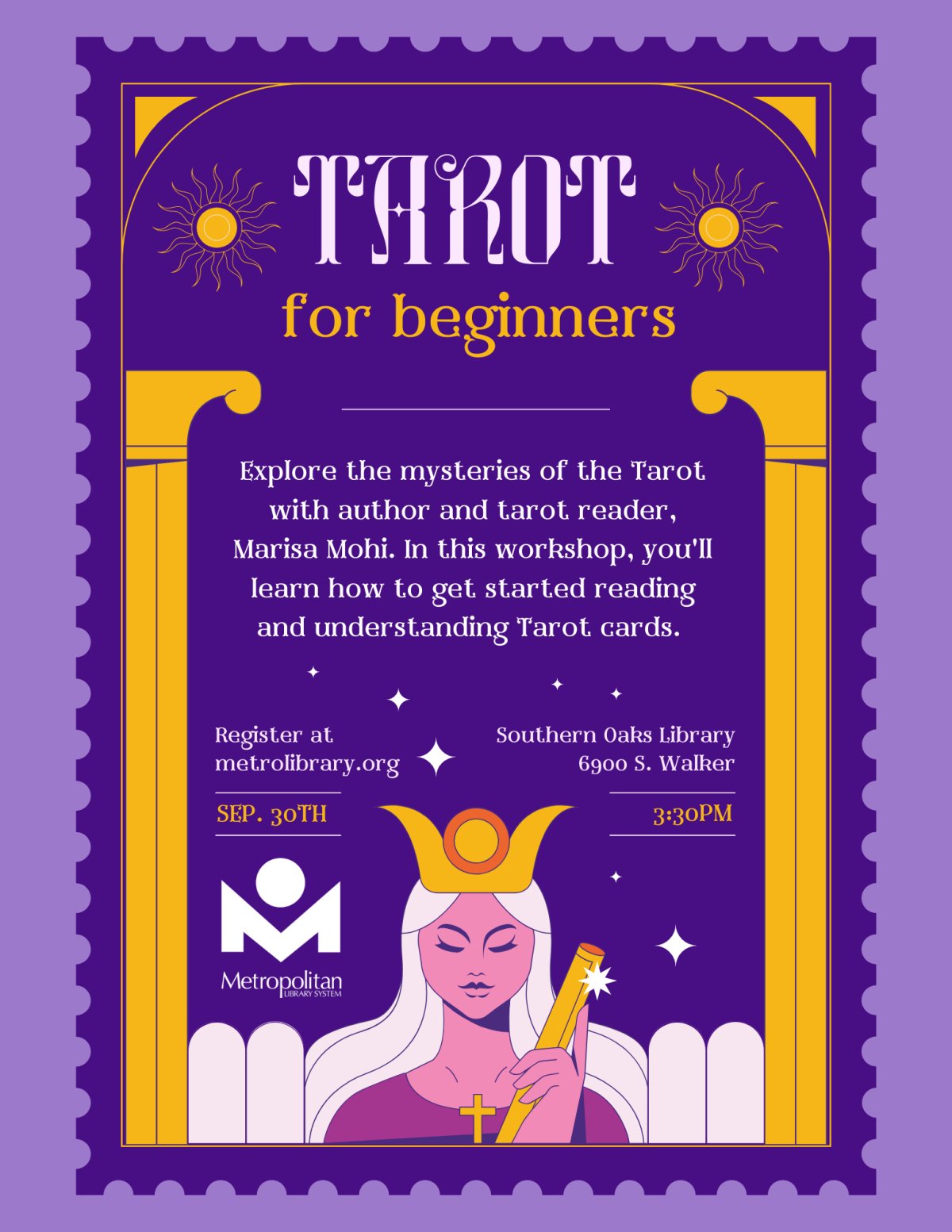Tarot flyer