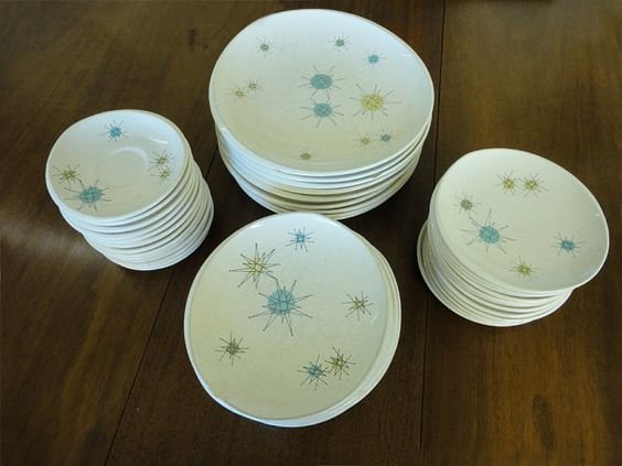 Franciscan Starburst dishes