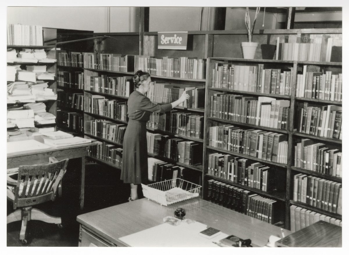 1954 photo from library