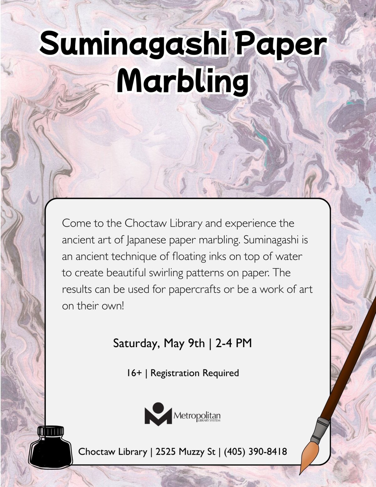 Flyer describing the event