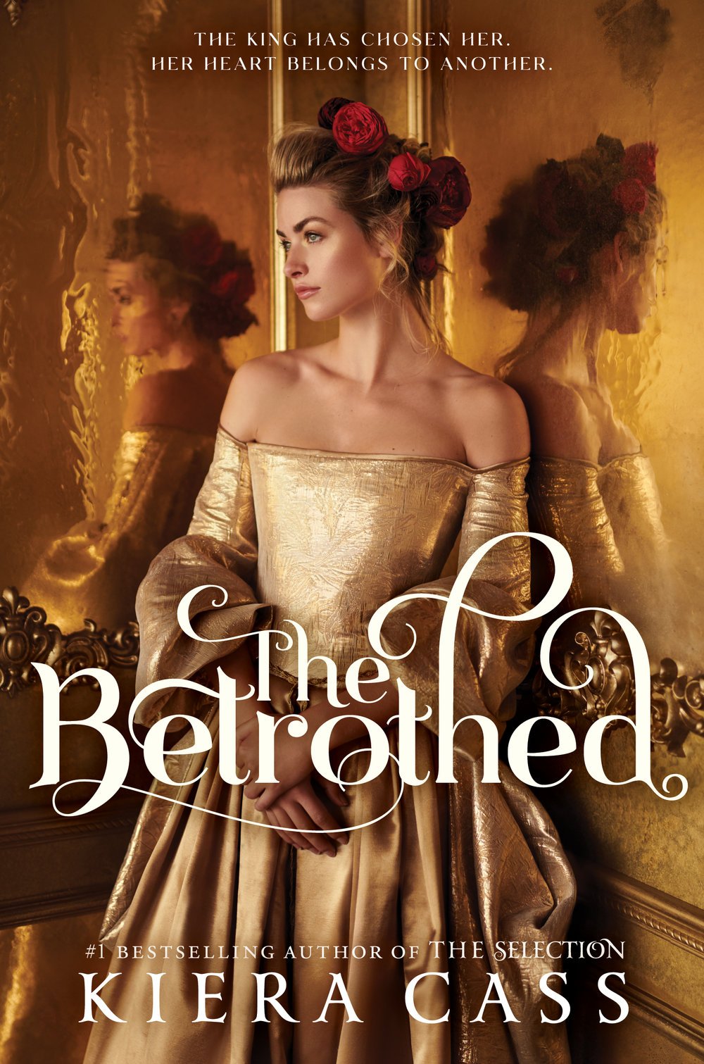 Cover of the book "The Betrothed" featuring a young, royal lady