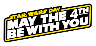 Logo for Star Wars Day - May the 4th Be With You