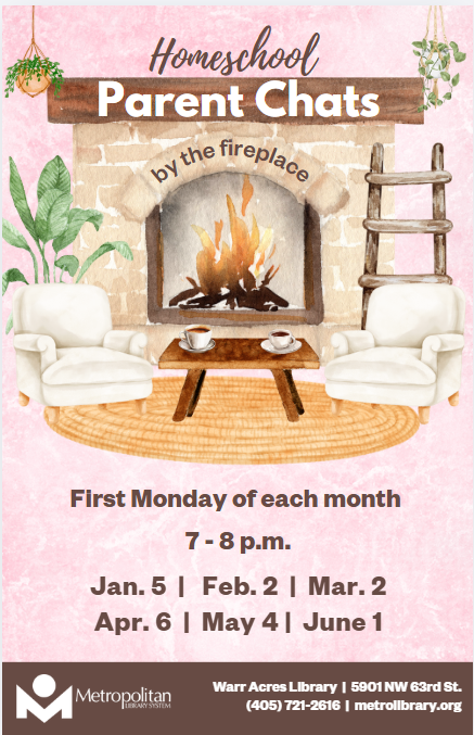 Homeschool Parent Chats by the Fireplace