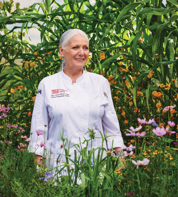 Chef Loretta Barrett Oden.