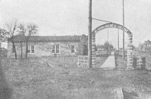 Oklahoma Holiness College Entrance, Looking North Up Present College Avenue