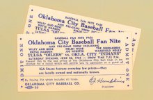 Oklahoma City Indians Baseball Tickets